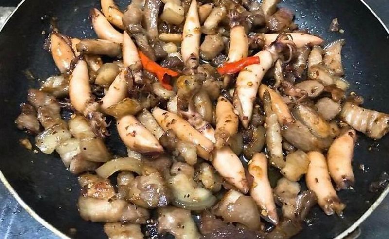 Mắm Mực Kho Thịt Heo Chính Gốc Bình Định, Ngon Khó Cưỡng