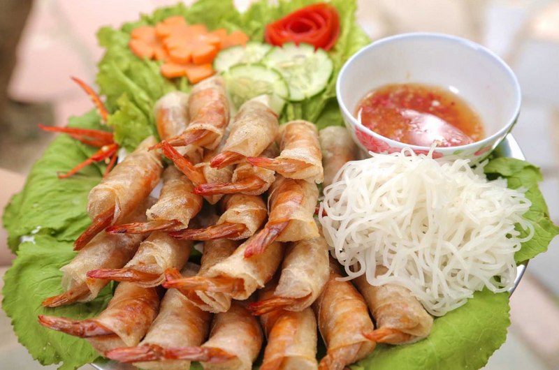 Chả ram tôm đất, đặc sản của miền đất võ Bình Định