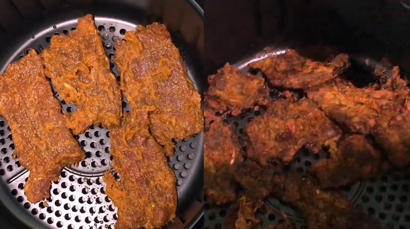 Bước 3: Sấy lần 1