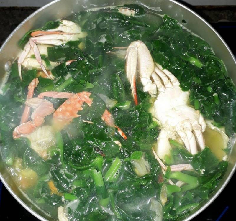 Cách làm món ghẹ sữa nấu canh ngọt nước, thanh nhiệt