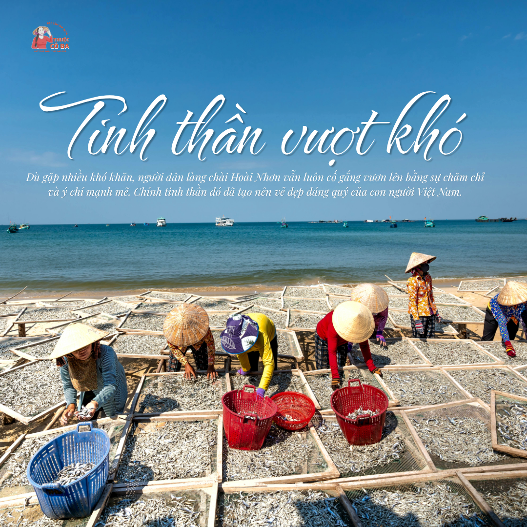Tinh thần vượt khó của người dân làng chài Hoài Nhơn Bình Định