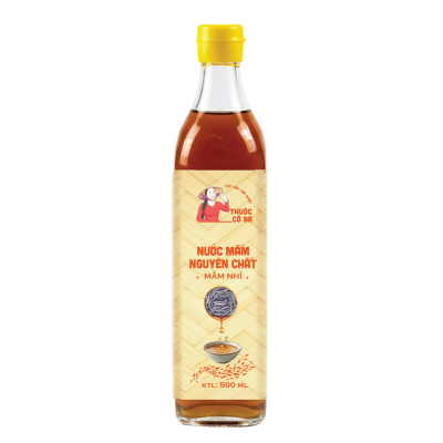 Nước mắm nhỉ nguyên chất Tam Quan Thuộc Cô Ba - mắm kho thịt ngon