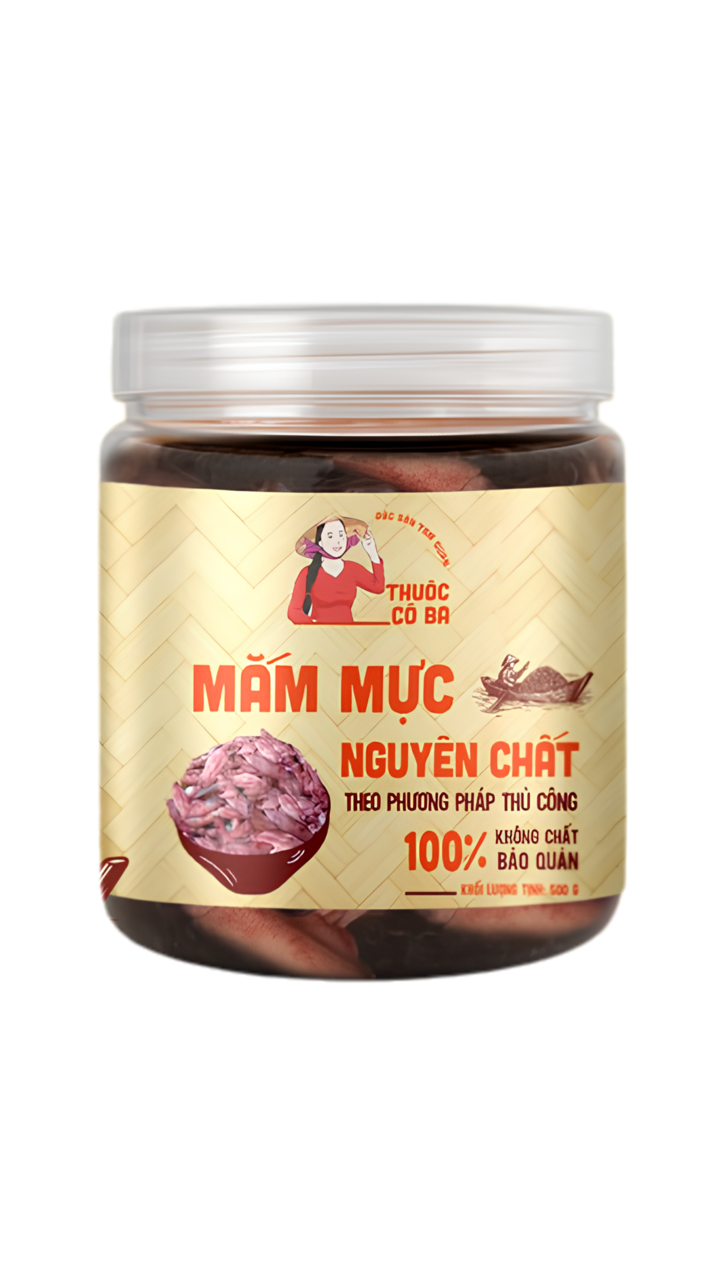 Mắm mực nguyên chất Thuộc Cô Ba
