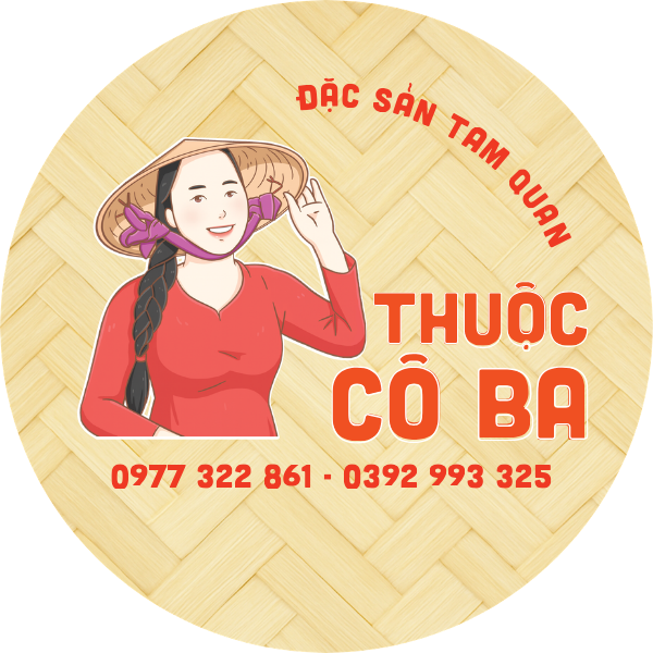 Logo Thuộc Cô Ba - Đặc sản Tam Quan